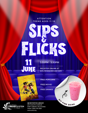 Sips & Flicks Flyer
