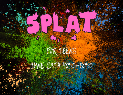 Splat Art for Teens