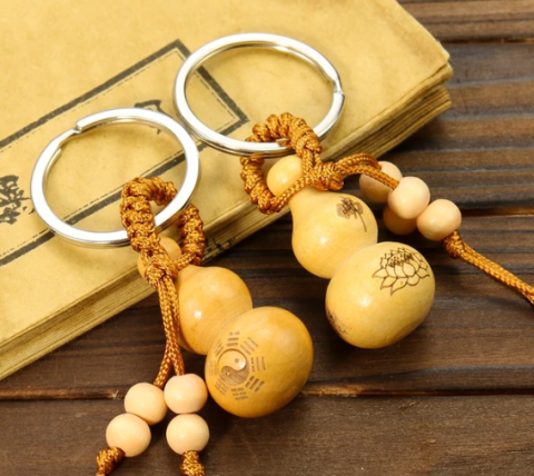 gourd keychain