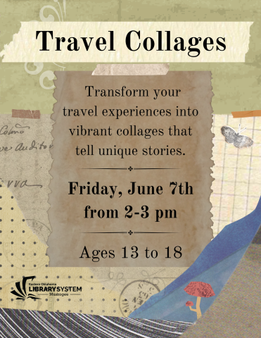 travel collages flyer