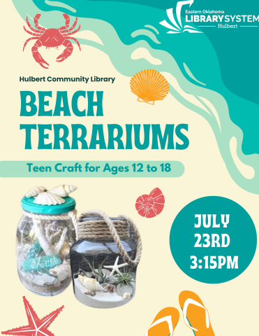 Teen Craft: Beach Terrariums