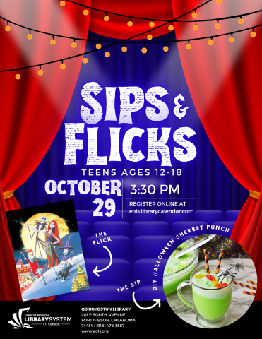 Sips & Flicks October 2024