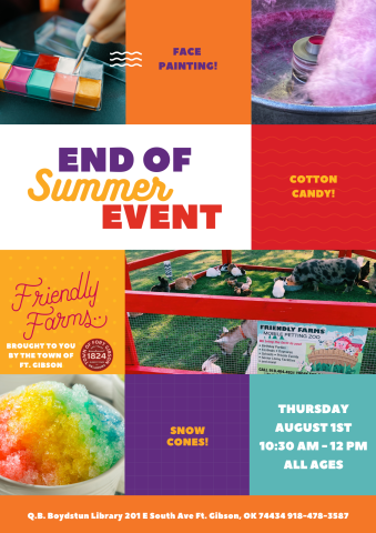 End of Summer Flyer