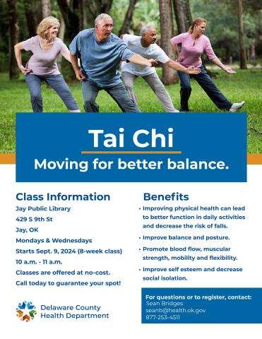 Tai Chi flyer