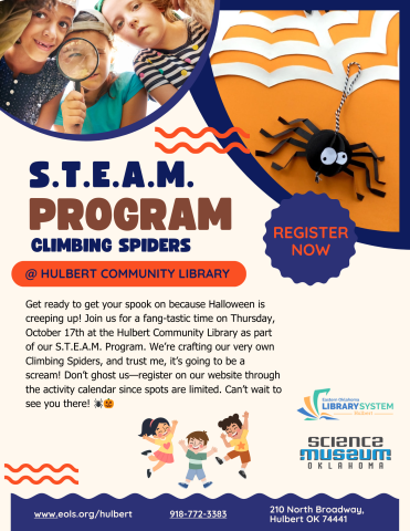 S.T.E.A.M. Flyer Climbing Spiders