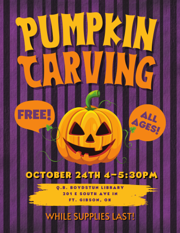 Pumpkin Carving Flyer