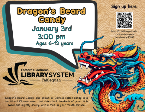 Dragon announcing program called Dragon's Bead Candy 