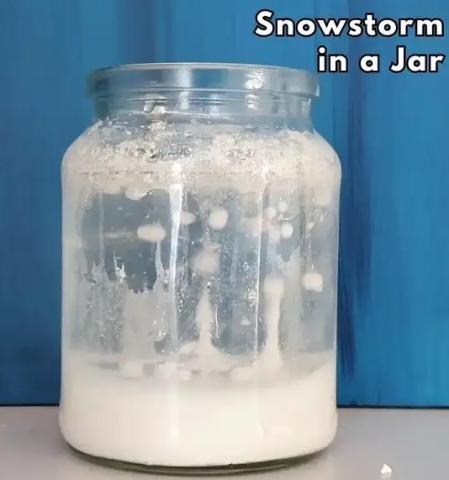 snowstorm in a jar