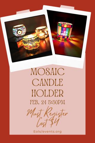 Mosaic Candle Holder