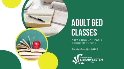 GED classes flyer