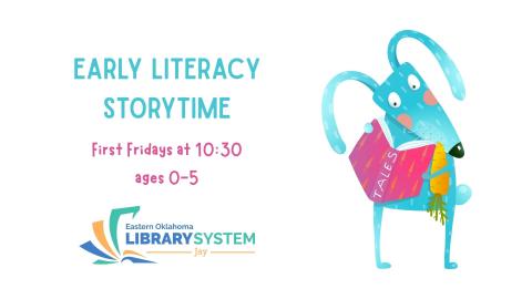 Early Literacy Storytime flyer