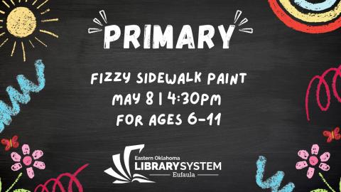Primary Fizzy Sidewalk Paint