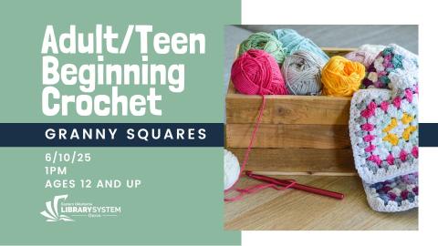 Adult/ Teen Beginning Crochet