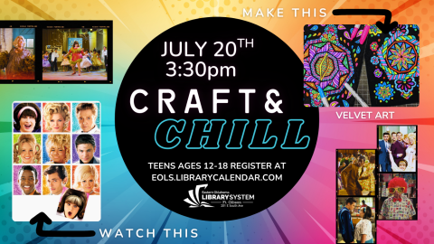 Craft & Chill Flyer