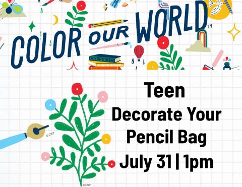 Teen Pencil Bag