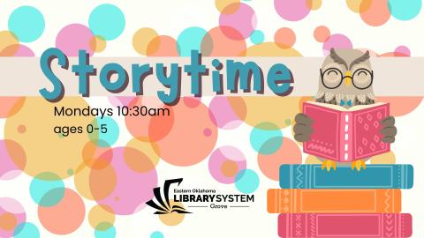 Story Time Mondays 10:30 AM