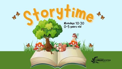 Story Time Mondays 10:30 AM