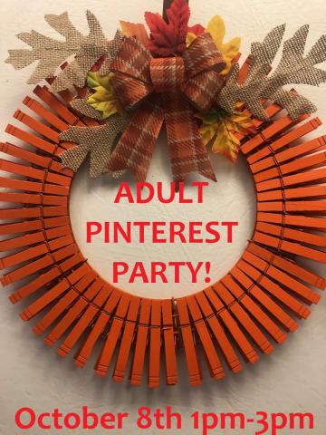 clothes pin wreath