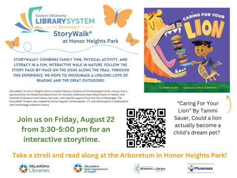 Storywalk Caring For Your Lion 