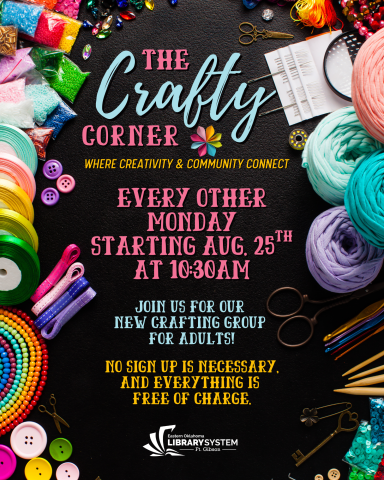 The Crafty Corner Flyer