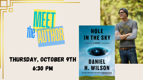 Daniel H. Wilson Event Banner Image