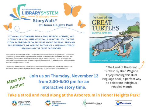 StoryWalk Celebration with Author, Brad Wagnon