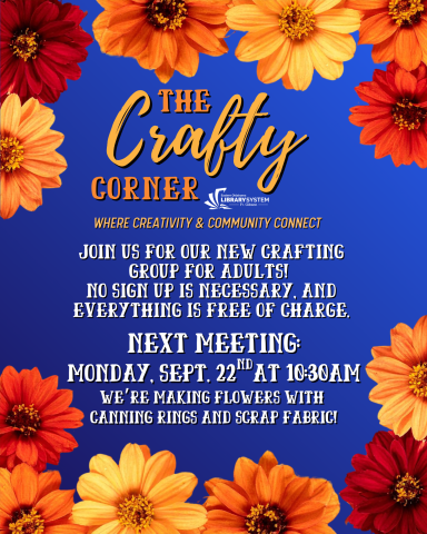 The Crafty Corner Flyer