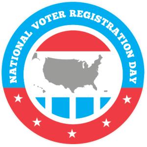 National Voter Registration Day Logo