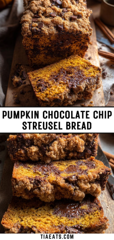 chocolate pumpkin loafs