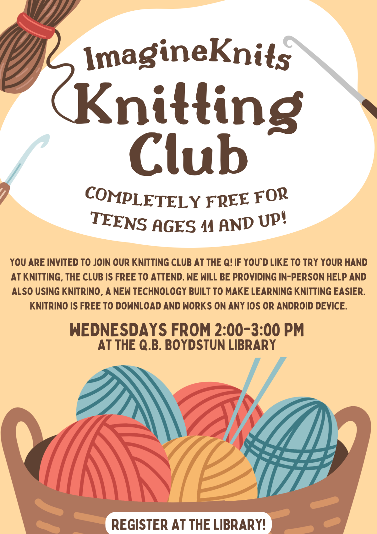 ImagineKnits Flyer