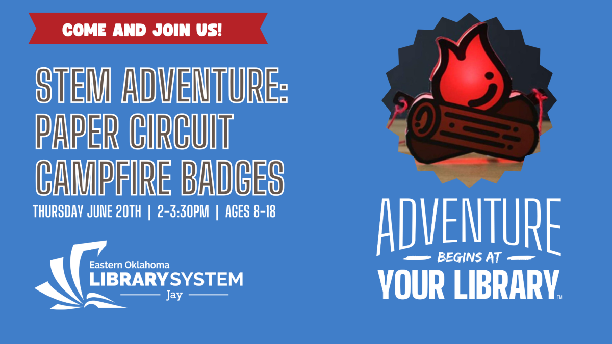 Paper Circuits Campfire Badge flyer