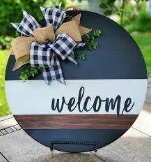 Welcome Door sign