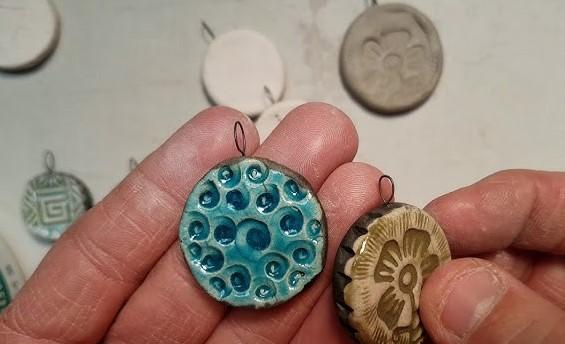 Clay Medallion