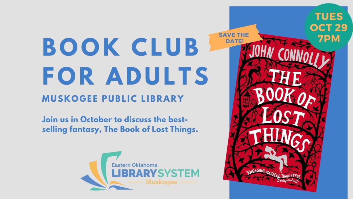 Join us as we discuss our book club book of the month: The Book of Lost Things by John Connolly