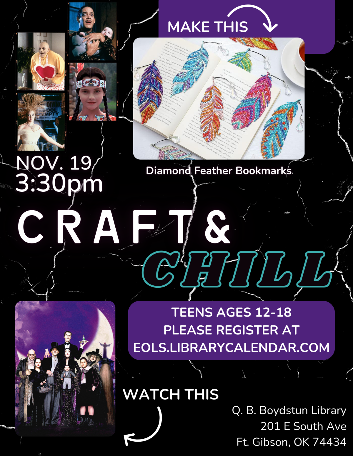 Craft & Chill Flyer