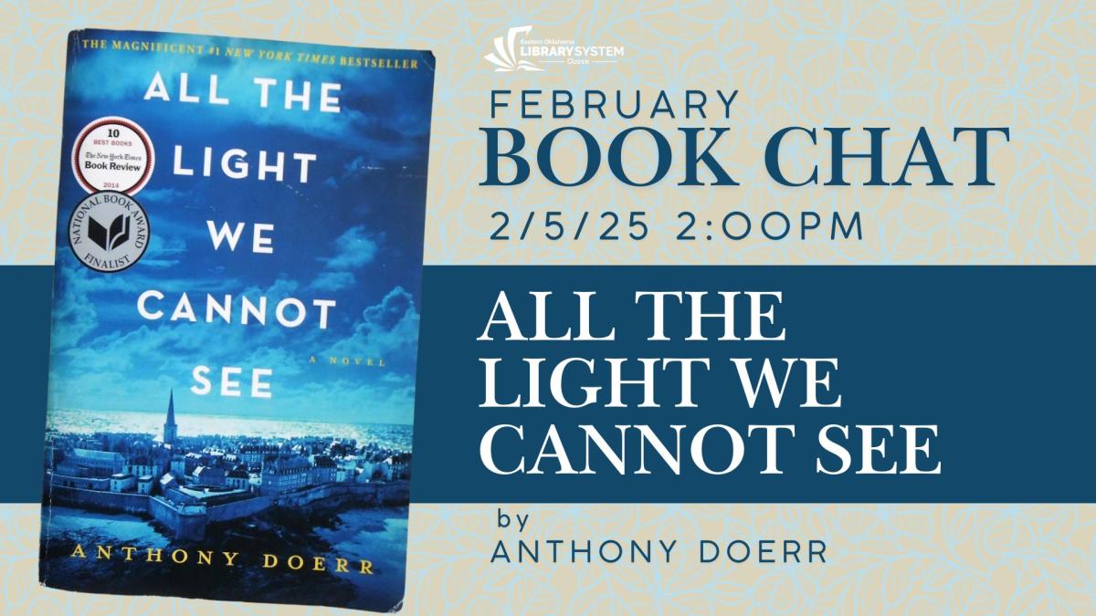 Book Chat All The Light We Cannot See