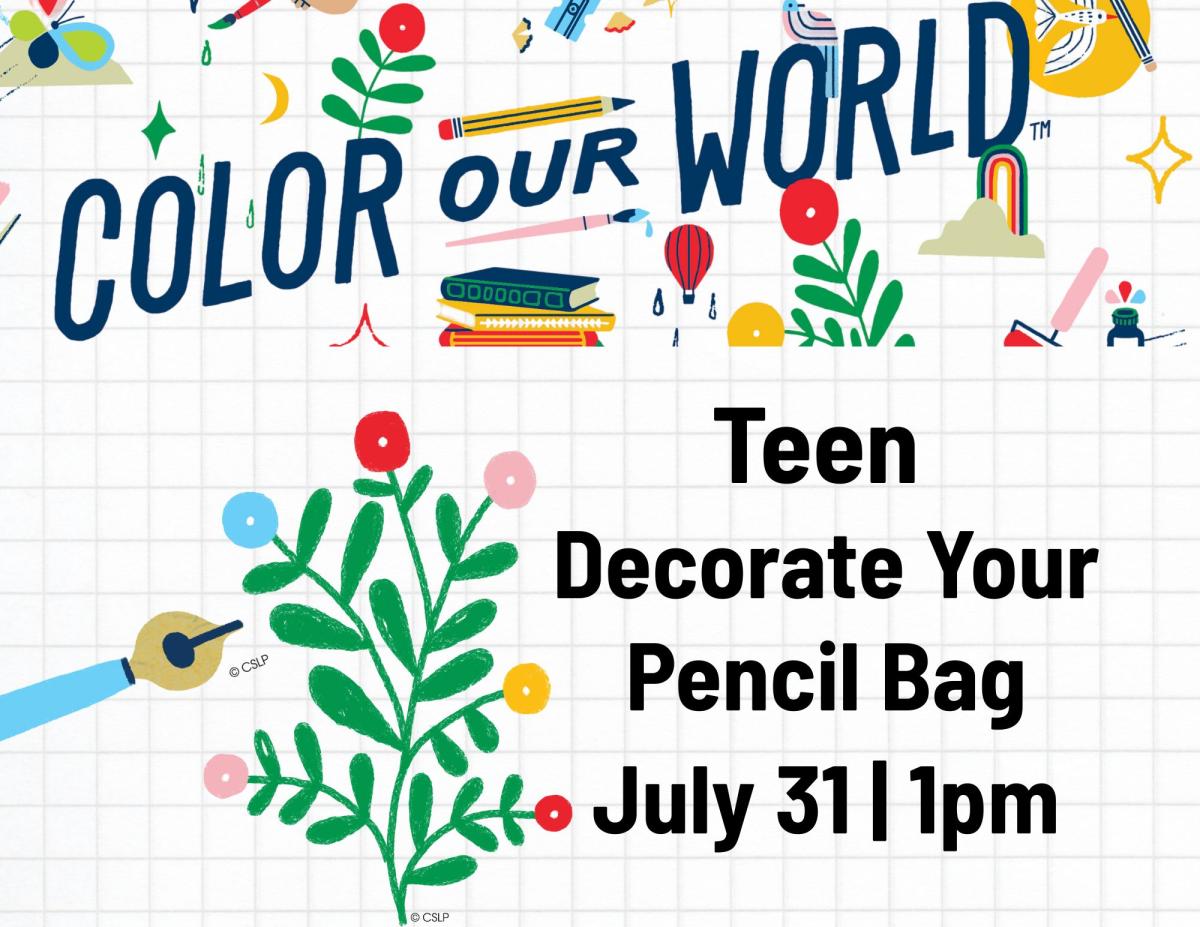 Teen Pencil Bag