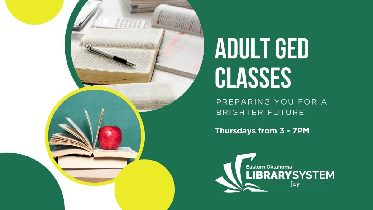 GED classes flyer