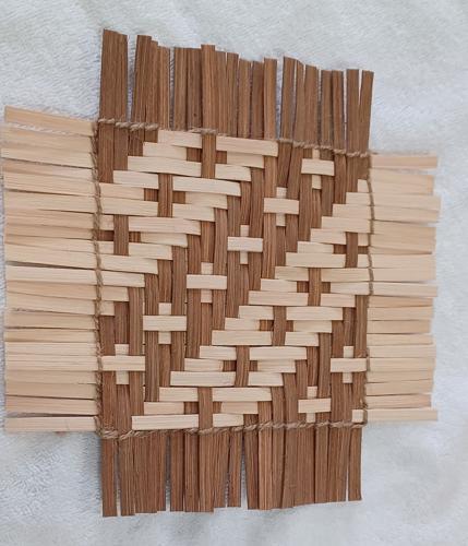 flat reed weaving