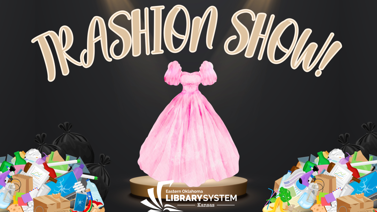 Flyer Image: Trashion Show! Kansas Public Library