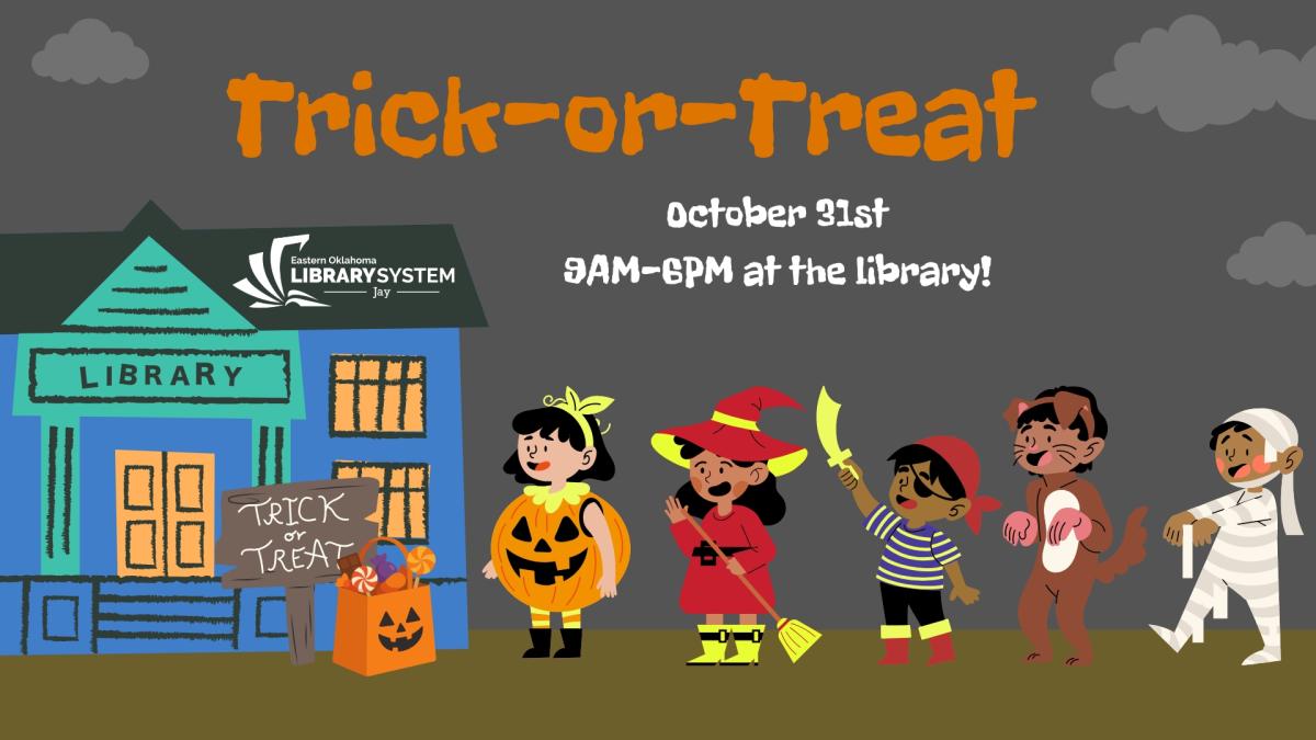 Trick-or-Treat. October 30-31.