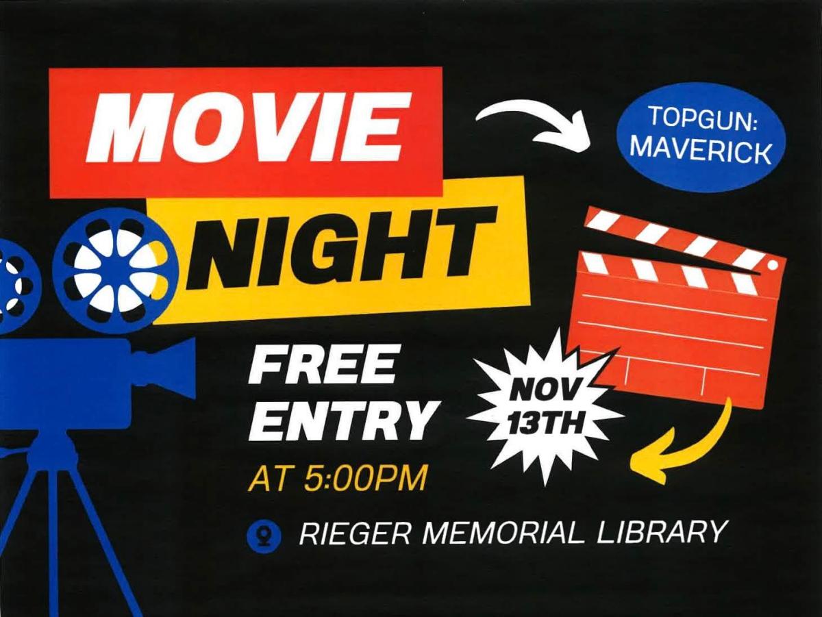movie night at the library