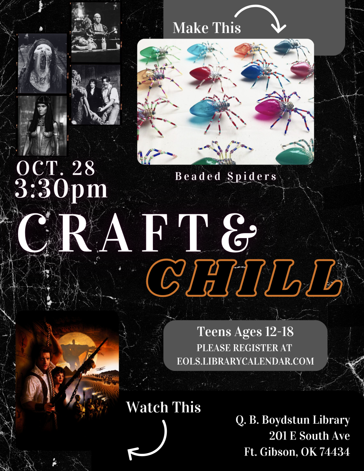 Craft & Chill Flyer