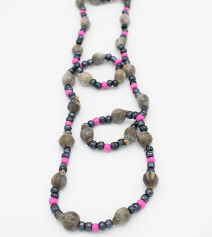 corn bead necklace